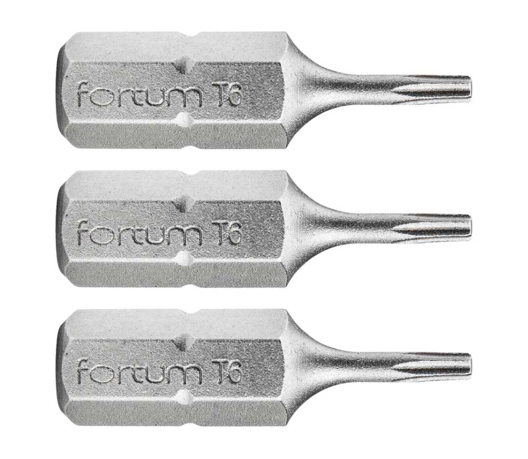 bit TORX, sada 3ks, T 6x25mm, S2 bit TORX, sada 3ks, T 6x25mm, S2
