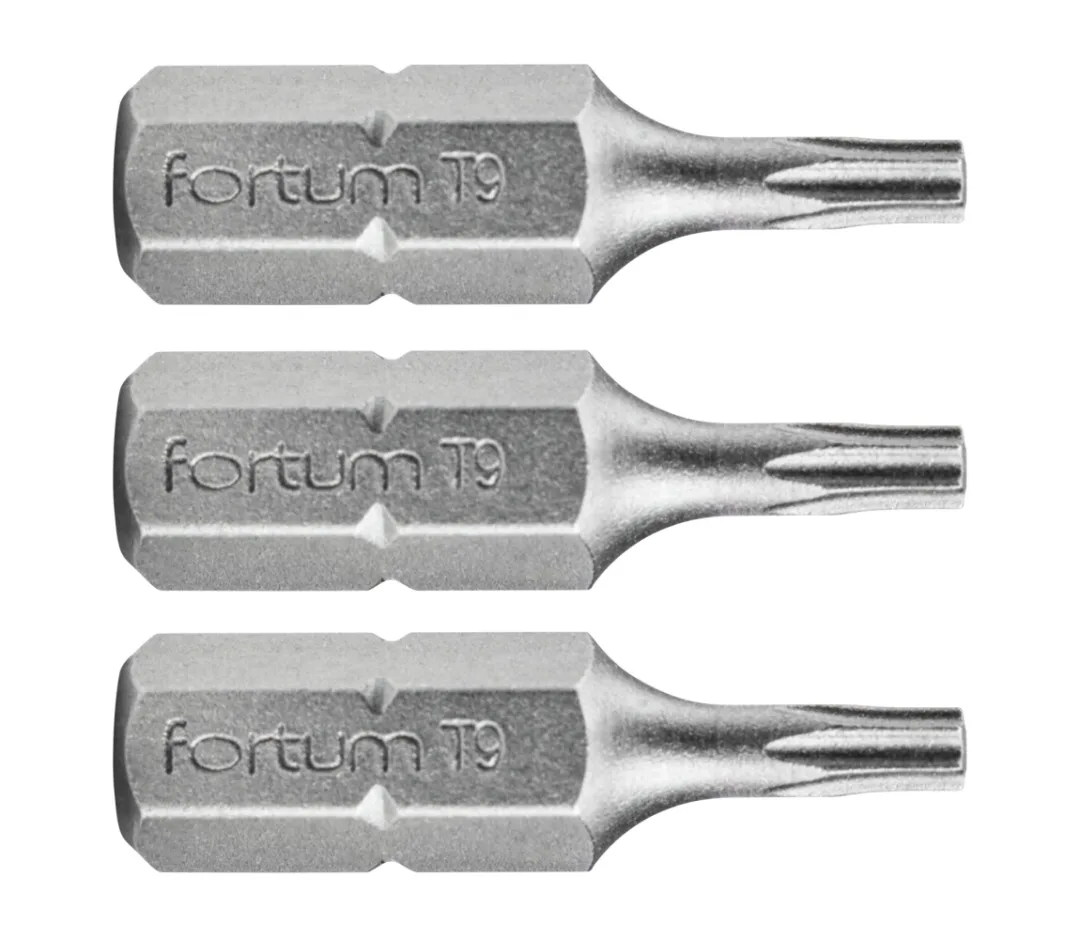 bit TORX, sada 3ks, T 9x25mm, S2 bit TORX, sada 3ks, T 9x25mm, S2