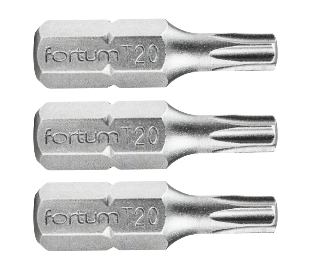 bit TORX, sada 3ks, T 20x25mm, S2 bit TORX, sada 3ks, T 20x25mm, S2