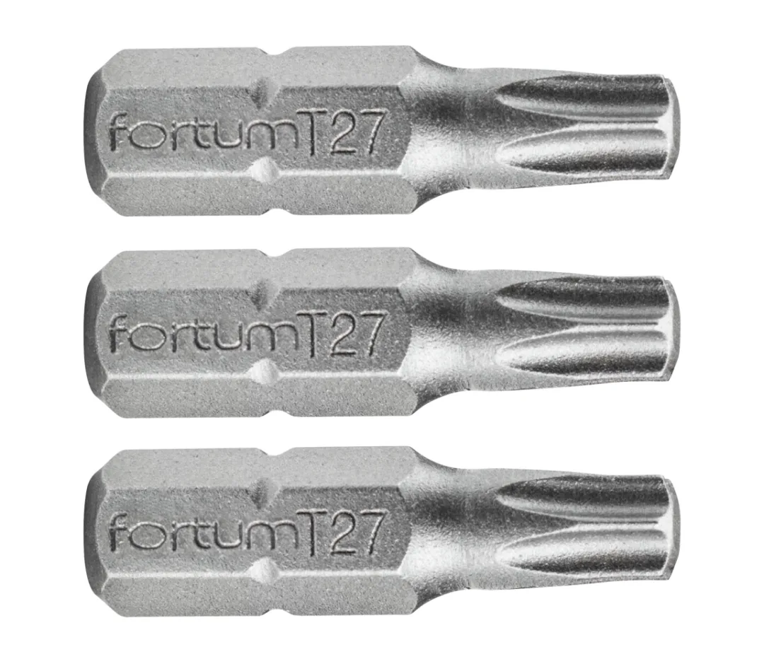 bit TORX, sada 3ks, T 27x25mm, S2 bit TORX, sada 3ks, T 27x25mm, S2