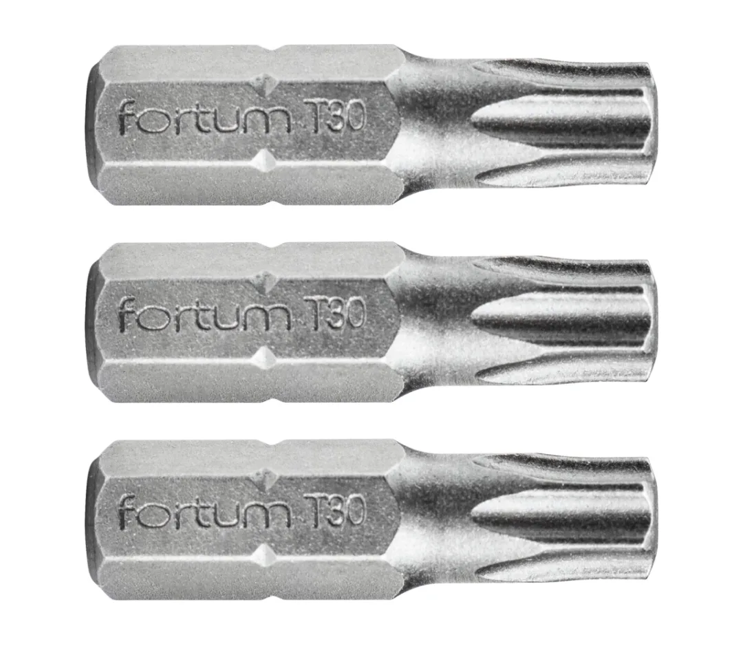 bit TORX, sada 3ks, T 30x25mm, S2 bit TORX, sada 3ks, T 30x25mm, S2