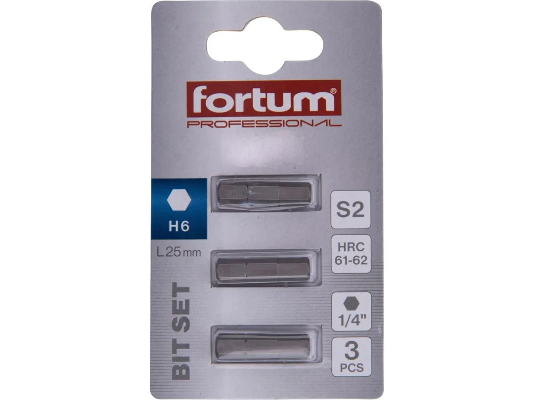 bit imbus sada 3ks, H 6x25mm, S2 a