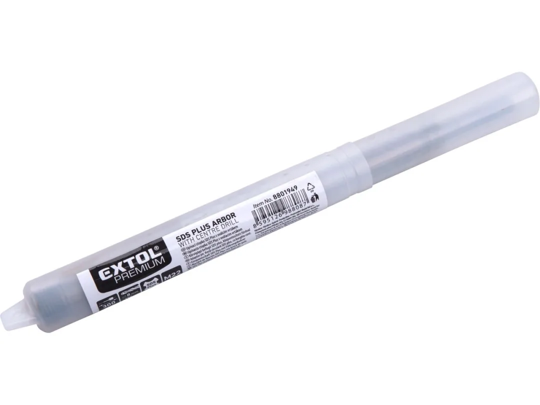 stopka upínací SDS plus s vodícím vrtákem, 300mm x M22 a