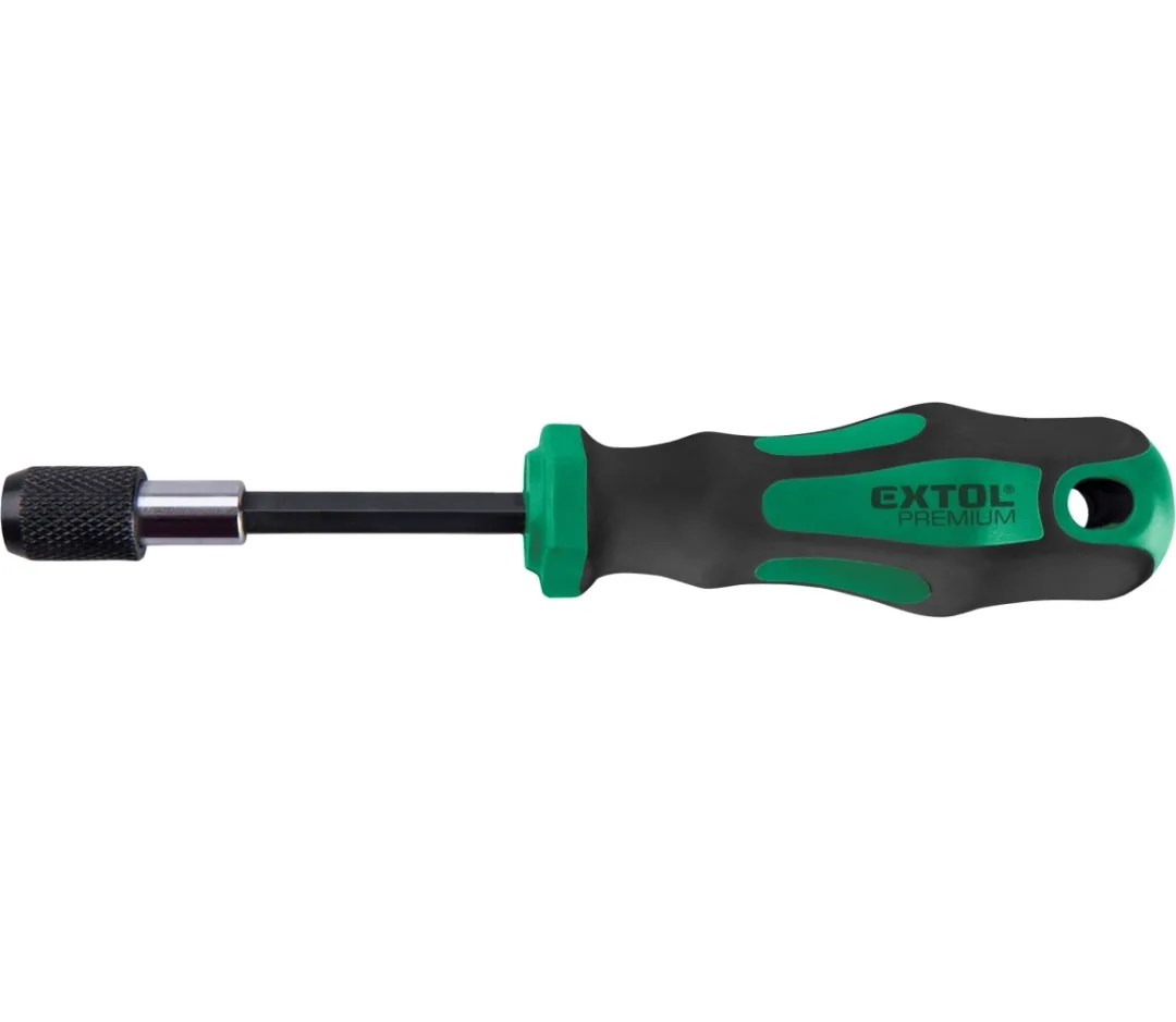 šroubovák na bity, 1/4"x75mm Fix-Clip , CrV