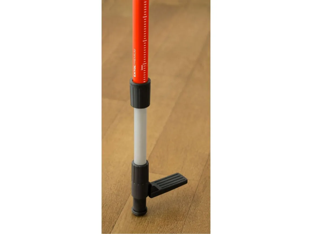 tyč-stativ k laserům, teleskopická/šroubovací, dosah až 3m, průměr 32mm g