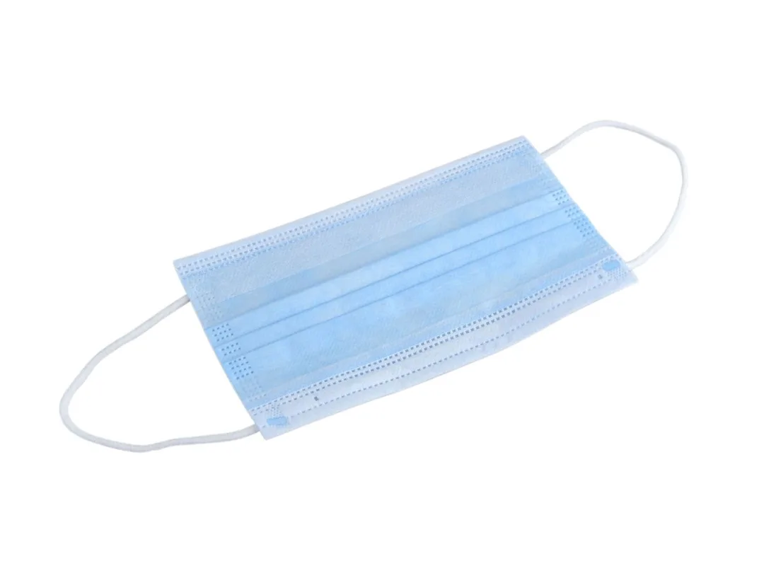 roušky hygienické, balení 50ks, rozměr roušky 17,5 x 9,5cm s gumičkami kolem uší b