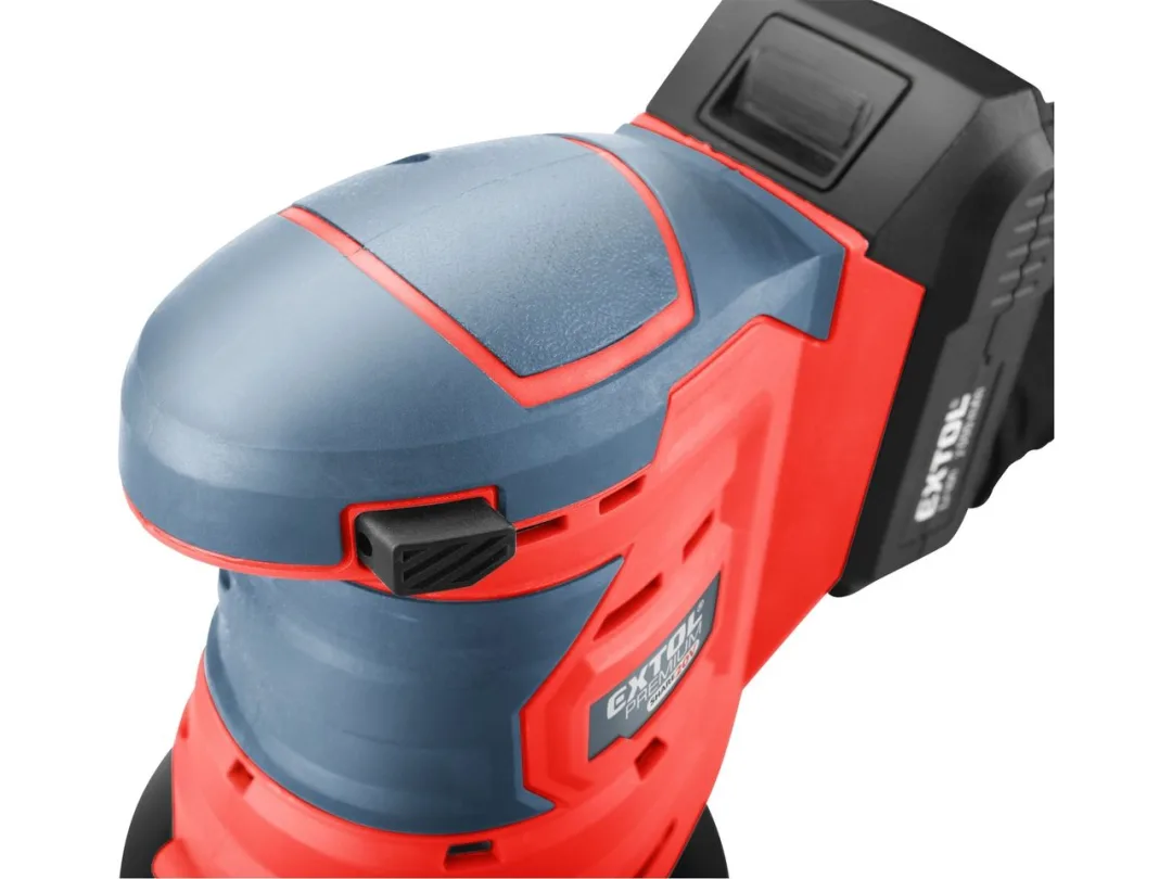 bruska excentrická aku SHARE20V, 125mm, 20V Li-ion, 2000mAh a