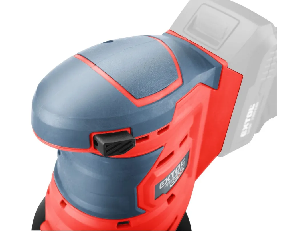 bruska excentrická aku SHARE20V, 125mm, 20V Li-ion, bez baterie a nabíječky a