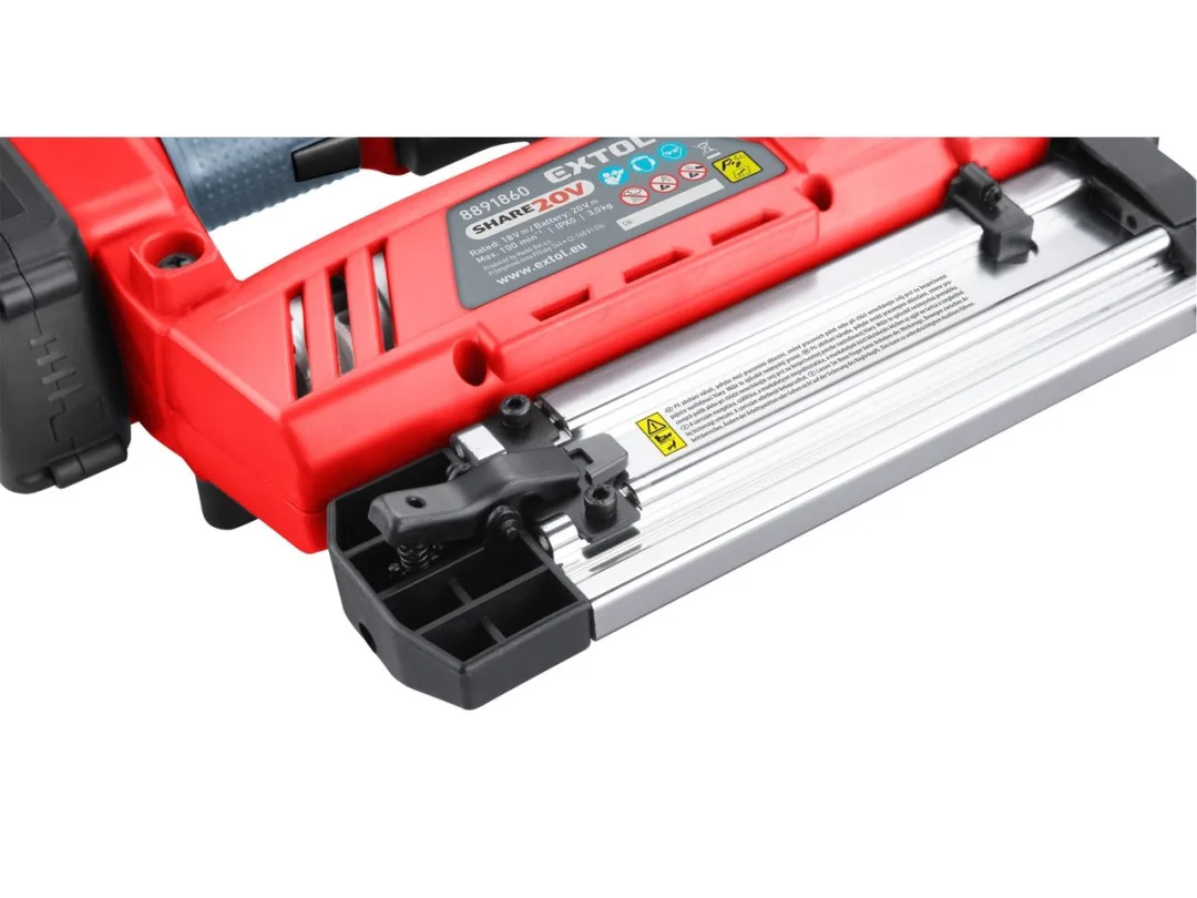hřebíkovačka/sponkovačka aku SHARE20V, 20V Li-ion, 2000mAh b