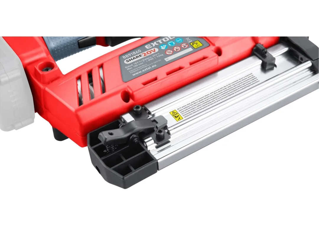 hřebíkovačka/sponkovačka aku SHARE20V, 20V Li-ion, bez baterie a nabíječky b