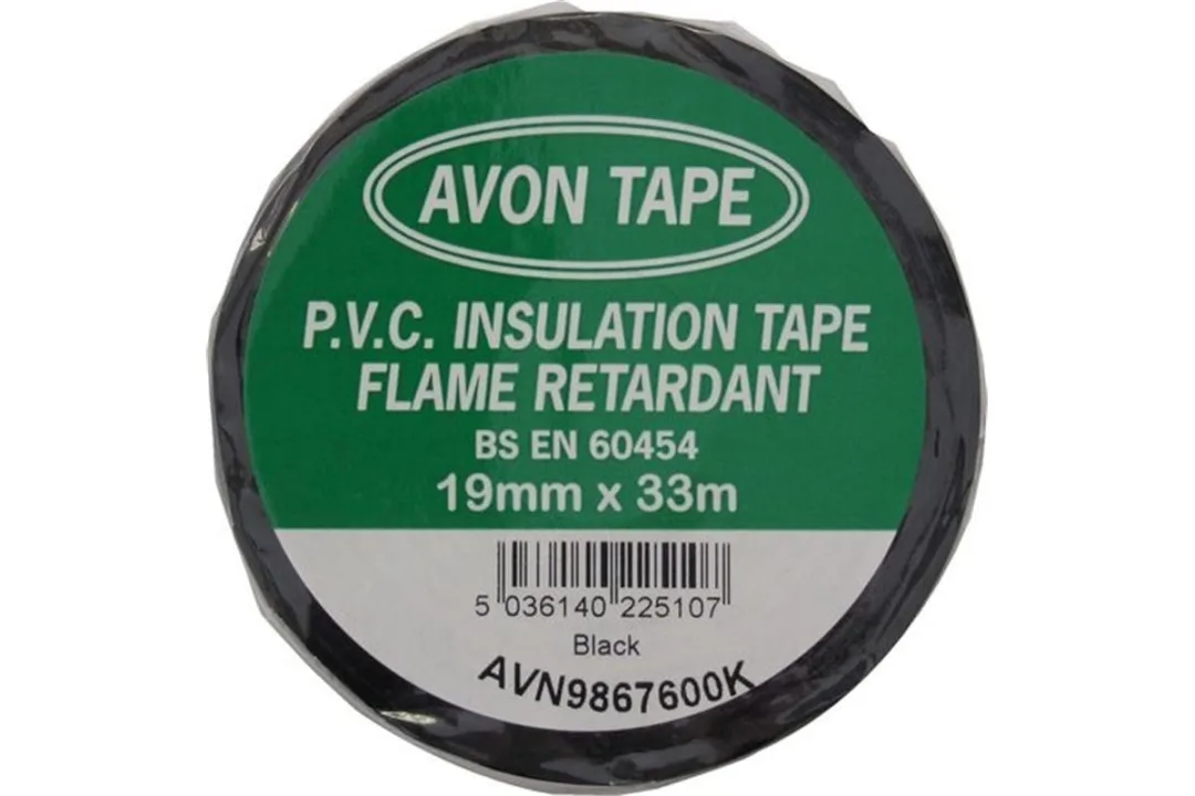 Páska izolační z PVC černá 19mm x 33m Páska izolační z PVC černá 19mm x 33m