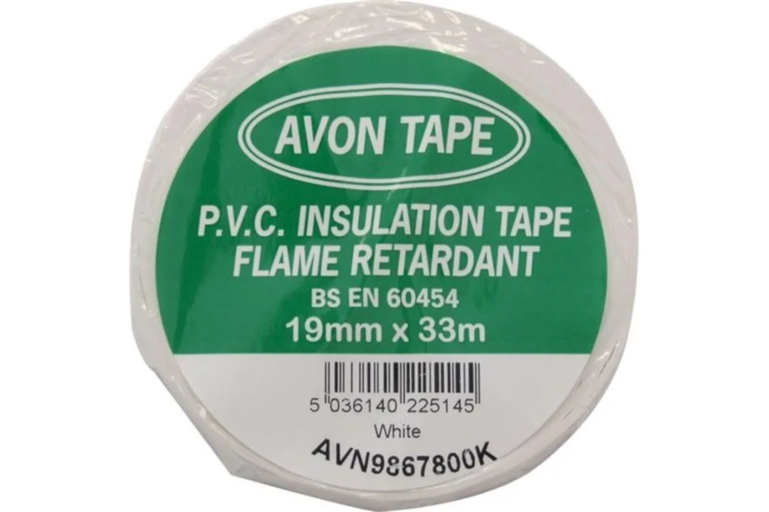 Páska izolační z PVC bílá 19mm x 33m