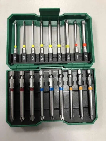 Sada prodloužených bitů 1/4", 75mm, 18 dílů Gola Sada prodloužených bitů 1/4", 75mm, 18 dílů Gola