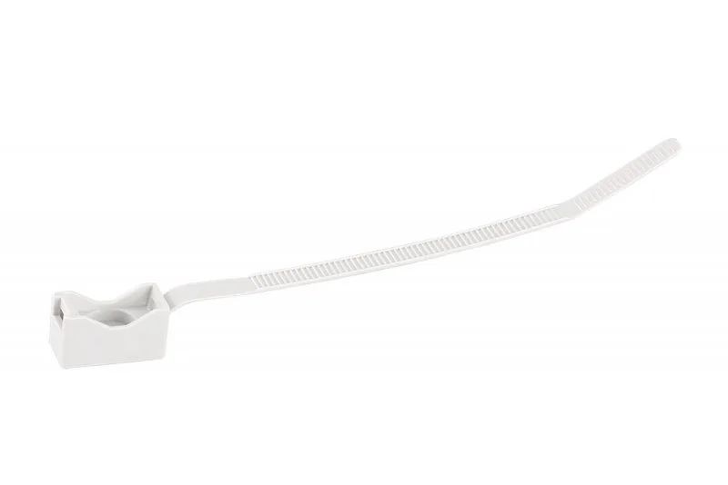 Páska vázací s úchytem 160x7.5mm 10ks šedá Páska vázací s úchytem 160x7.5mm 10ks šedá