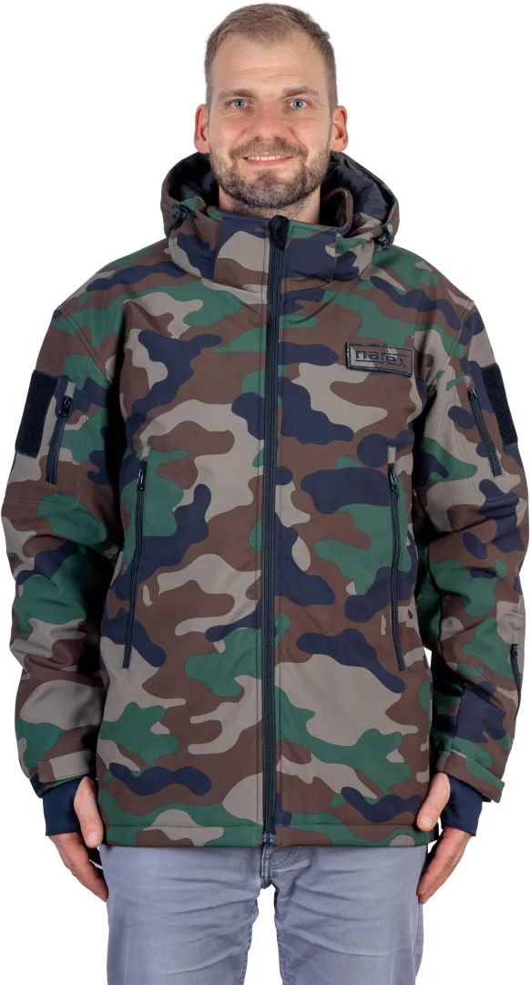 Bunda vyhřívaná + Powerbanka vel M CHJ-M SET Narex Camouflage a