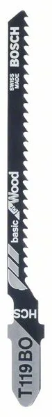 Pilový plátek do kmitací pily T 119 BO Basic for Wood Pilový plátek do kmitací pily T 119 BO Basic for Wood