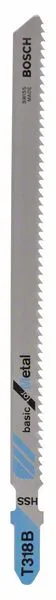 Pilový plátek do kmitací pily T 318 B Basic for Metal (5ks) Pilový plátek do kmitací pily T 318 B Basic for Metal (5ks)
