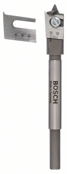 Stavitelný plochý frézovací vrták, šestihranný 15 - 45 mm, 120 mm Stavitelný plochý frézovací vrták, šestihranný 15 - 45 mm, 120 mm
