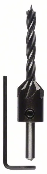 Spirálové vrtáky do dřeva se záhlubníkem 6 mm Spirálové vrtáky do dřeva se záhlubníkem 6 mm