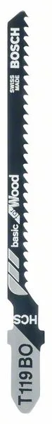Pilový plátek do kmitací pily T 119 BO Basic for Wood Pilový plátek do kmitací pily T 119 BO Basic for Wood