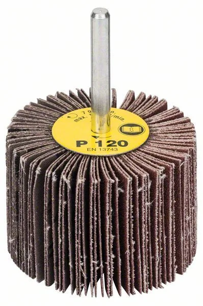 Lamelové brusné kotouče - 6 mm, 120, 60 mm, 40 mm Lamelové brusné kotouče - 6 mm, 120, 60 mm, 40 mm