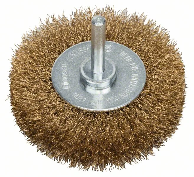 Kotoučový kartáč, s vrstvou mosazi 75 mm, 0,2 mm, 16 mm