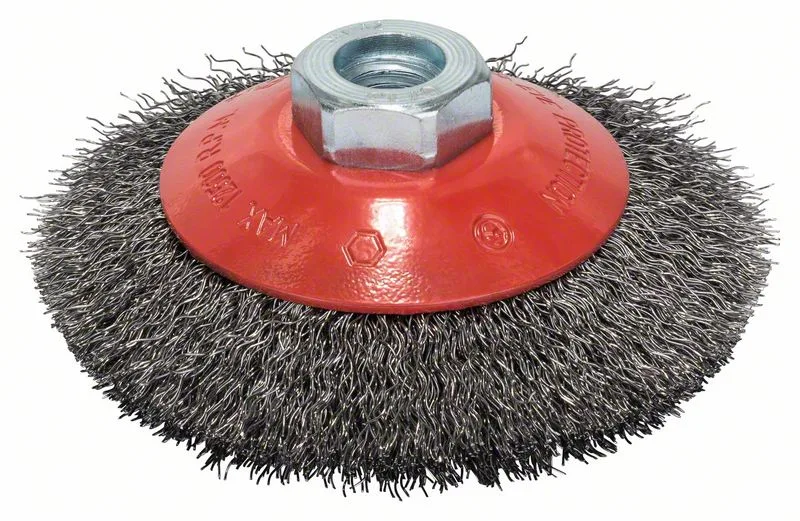 Kuželový kartáč 100 mm, 0,3 mm, M14 Kuželový kartáč 100 mm, 0,3 mm, M14