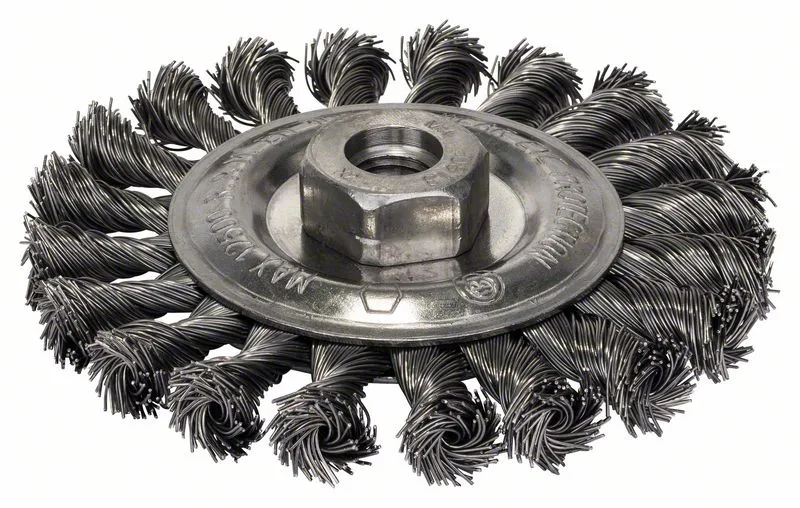 Kotoučový kartáč 115 mm, 0,5 mm, 12 mm, M14 Kotoučový kartáč 115 mm, 0,5 mm, 12 mm, M14