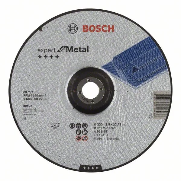 Dělicí kotouč profilovaný Expert for Metal A 30 S BF, 230 mm, 2,5 mm Dělicí kotouč profilovaný Expert for Metal A 30 S BF, 230 mm, 2,5 mm