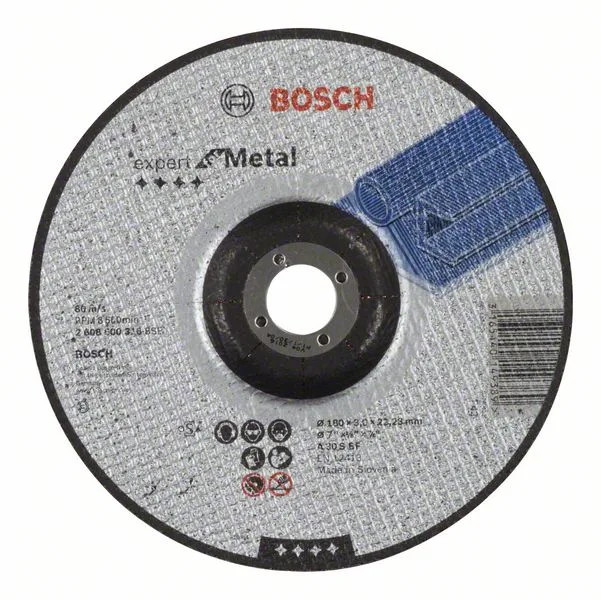 Dělicí kotouč profilovaný Expert for Metal A 30 S BF, 180 mm, 3,0 mm Dělicí kotouč profilovaný Expert for Metal A 30 S BF, 180 mm, 3,0 mm