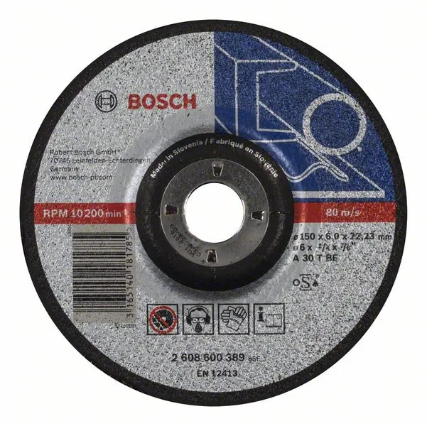 Hrubovací kotouč profilovaný Expert for Metal A 30 T BF, 150 mm, 6,0 mm Hrubovací kotouč profilovaný Expert for Metal A 30 T BF, 150 mm, 6,0 mm