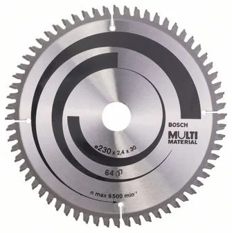 Pilový kotouč Multi Material 230x30x2,4 mm, 64 Pilový kotouč Multi Material 230x30x2,4 mm, 64