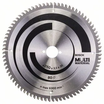 Pilový kotouč Multi Material 250x30x3,2 mm, 80 Pilový kotouč Multi Material 250x30x3,2 mm, 80