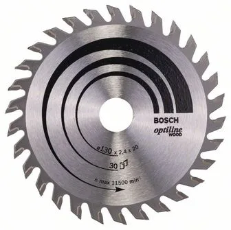 Pilový kotouč Optiline Wood 130x20/16x2,4 mm, 30