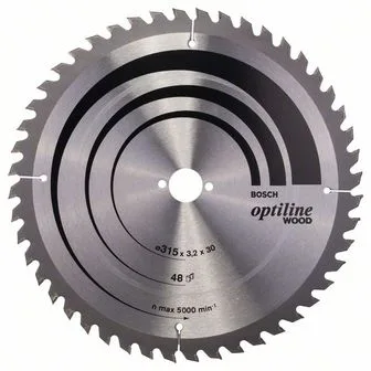 Pilový kotouč Optiline Wood 315x30x3,2 mm, 48 Pilový kotouč Optiline Wood 315x30x3,2 mm, 48