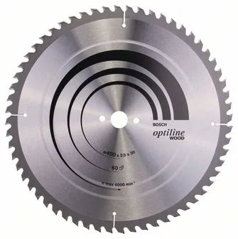 Pilový kotouč Optiline Wood 400x30x3,5 mm, 60 Pilový kotouč Optiline Wood 400x30x3,5 mm, 60