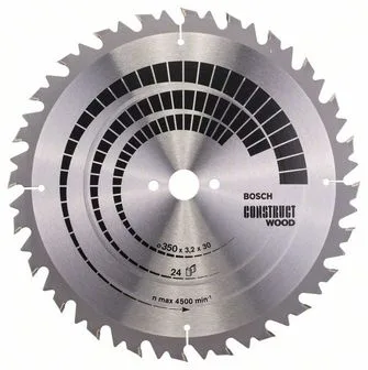 Pilový kotouč Construct Wood 350x30x3,2 mm, 24 Pilový kotouč Construct Wood 350x30x3,2 mm, 24