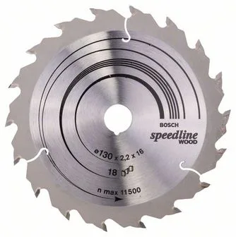 Pilový kotouč Speedline Wood - 130 x 16 x 2,2 mm, 18 BOSCH Pilový kotouč Speedline Wood - 130 x 16 x 2,2 mm, 18 BOSCH