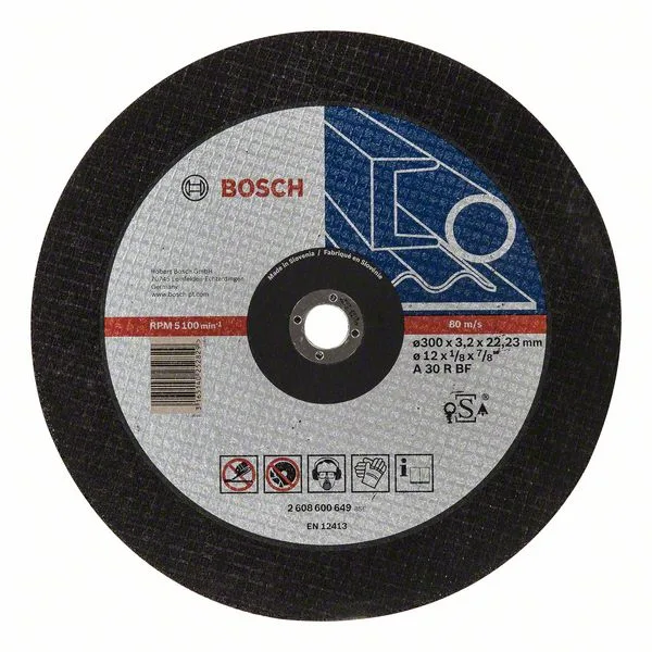 Dělicí kotouč rovný Expert for Metal A 30 R BF, 300x3,2x22,3 Dělicí kotouč rovný Expert for Metal A 30 R BF, 300x3,2x22,3