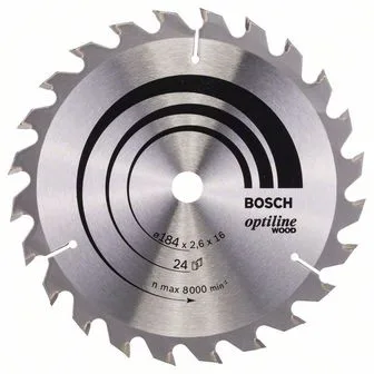 Pilový kotouč Optiline Wood 184x16x2,6 mm, 24 BOSCH Pilový kotouč Optiline Wood 184x16x2,6 mm, 24 BOSCH