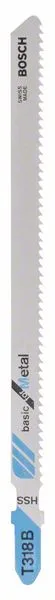 Pilový plátek do kmitací pily T 318 B Basic for Metal Pilový plátek do kmitací pily T 318 B Basic for Metal