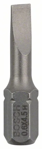 Šroubovací bit zvlášť tvrdý Extra-Hart S 0,6x4,5, 25 mm Šroubovací bit zvlášť tvrdý Extra-Hart S 0,6x4,5, 25 mm