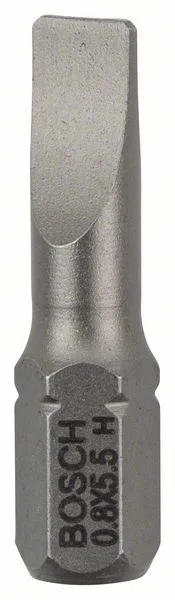 Šroubovací bit zvlášť tvrdý Extra-Hart S 0,8x5,5, 25 mm Šroubovací bit zvlášť tvrdý Extra-Hart S 0,8x5,5, 25 mm