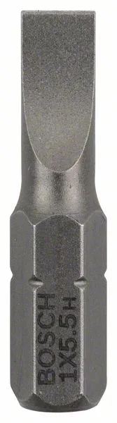 Šroubovací bit zvlášť tvrdý Extra-Hart S 1,0x5,5, 25 mm Šroubovací bit zvlášť tvrdý Extra-Hart S 1,0x5,5, 25 mm