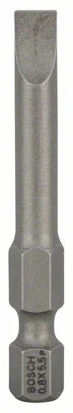 Šroubovací bit zvlášť tvrdý Extra-Hart S 0,8x5,5, 49 mm Šroubovací bit zvlášť tvrdý Extra-Hart S 0,8x5,5, 49 mm