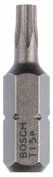 Šroubovací bit zvlášť tvrdý Extra-Hart T15, 25 mm Šroubovací bit zvlášť tvrdý Extra-Hart T15, 25 mm