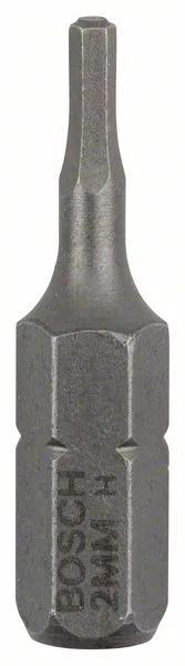 Šroubovací bit zvlášť tvrdý Extra-Hart HEX 2, 25 mm Šroubovací bit zvlášť tvrdý Extra-Hart HEX 2, 25 mm