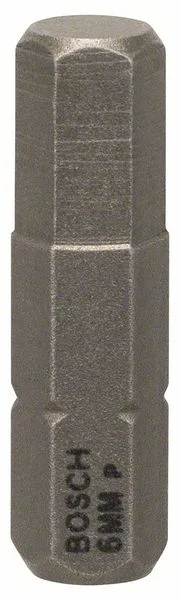 Šroubovací bit zvlášť tvrdý Extra-Hart HEX 6, 25 mm Šroubovací bit zvlášť tvrdý Extra-Hart HEX 6, 25 mm