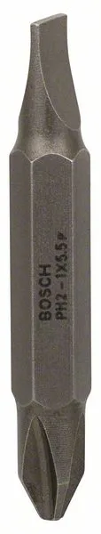 Oboustranný bit S 1,0x5,5; PH2; 45 mm Oboustranný bit S 1,0x5,5; PH2; 45 mm
