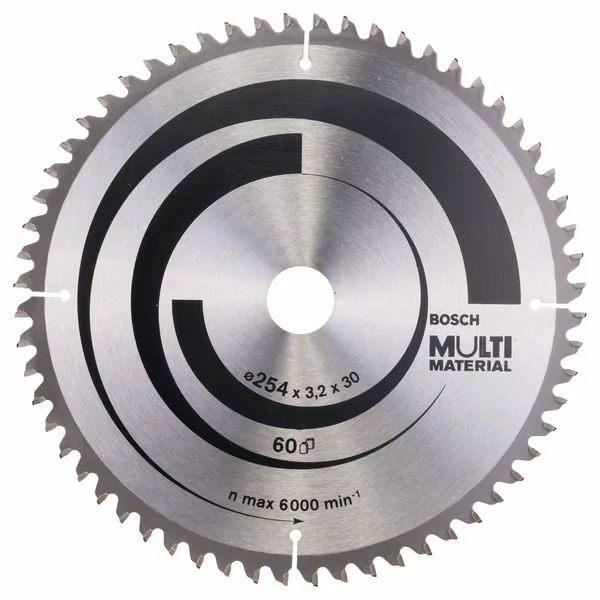 Pilový kotouč Multi Material 254 x 30 x 3,2 mm; 60